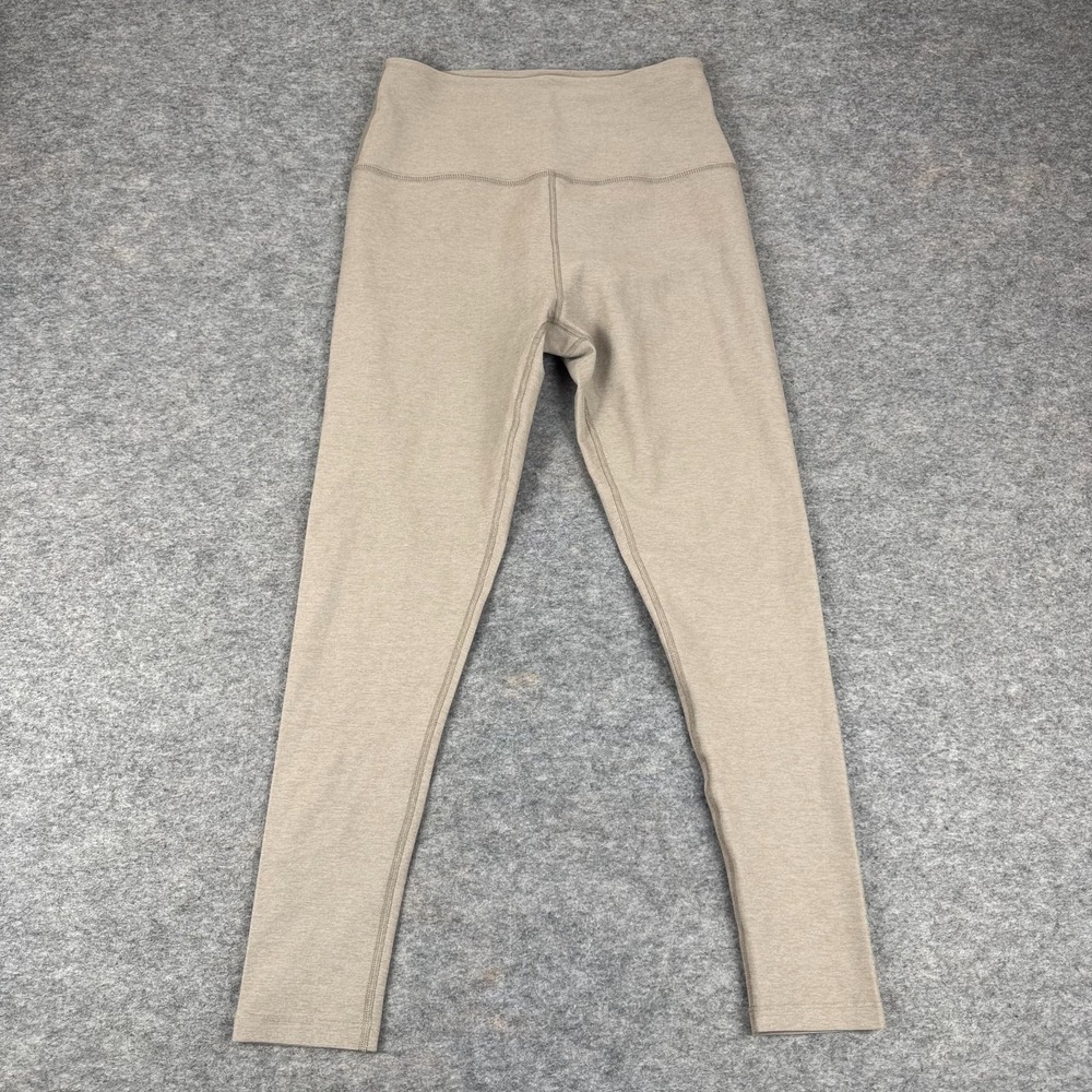 Beyond Yoga High Rise Leggings 25" Beige Womens Large L - Picture 2 of 11